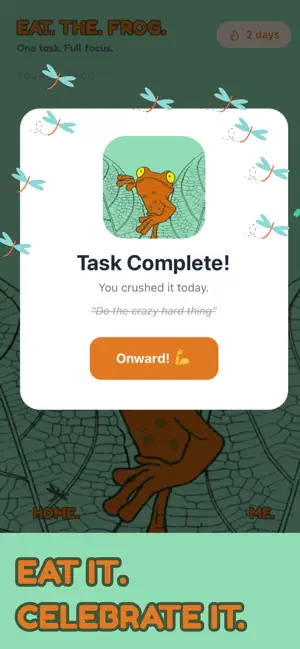 Eat. The. Frog. Daily Focus screenshot 2
