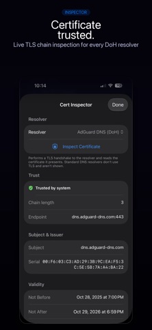 DNS Forge: Private & Secure Screenshot 7 of 8