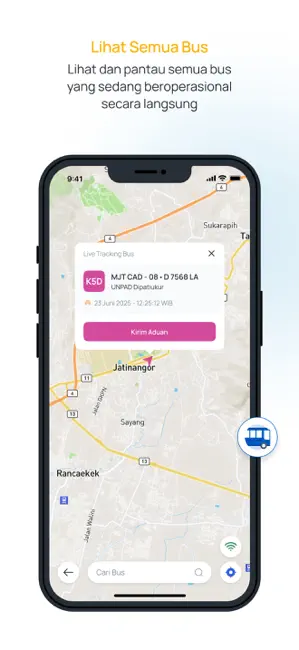 Metro Jabar Trans iPhone screenshot 5