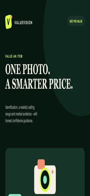 ValueVision screenshot 2