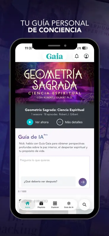 Gaia: media consciente screenshot 3 of 10