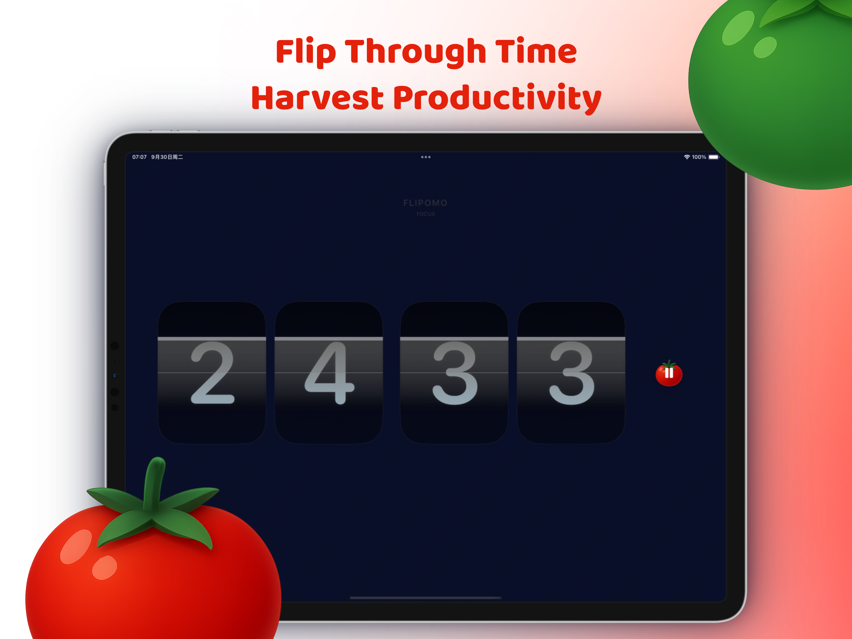 Flipomo: Pomodoro & Flip Clock screenshot 9