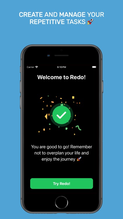 Redo: Repetitive Tasks