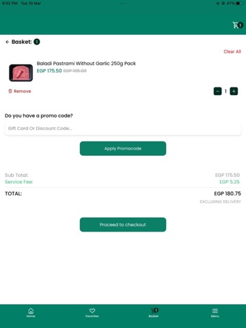 GoTo - Grocery & More iPad screenshot