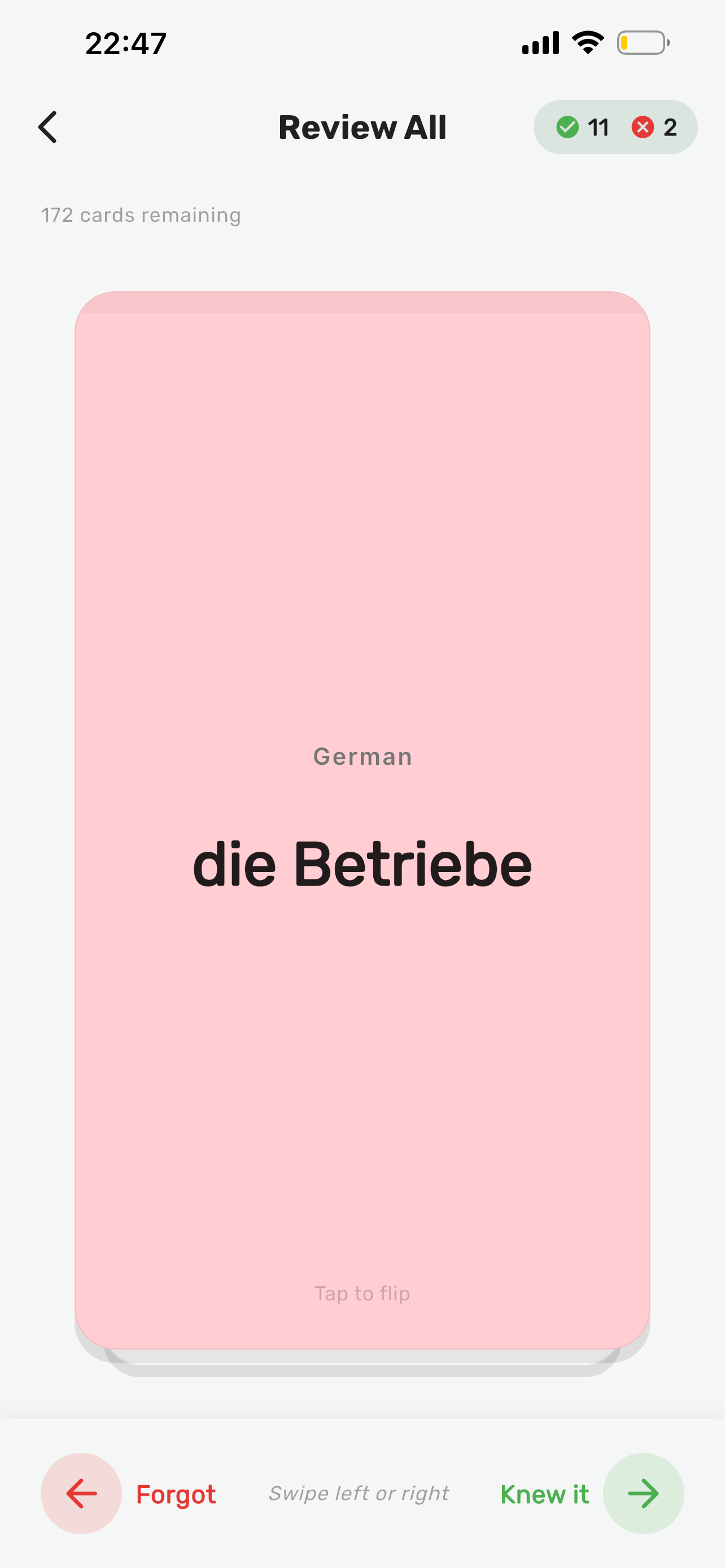 Mein Wortschatz auf Deutsch screenshot 7