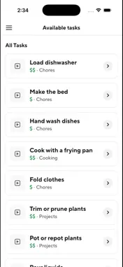Tasks App by DoorDash screenshot 2