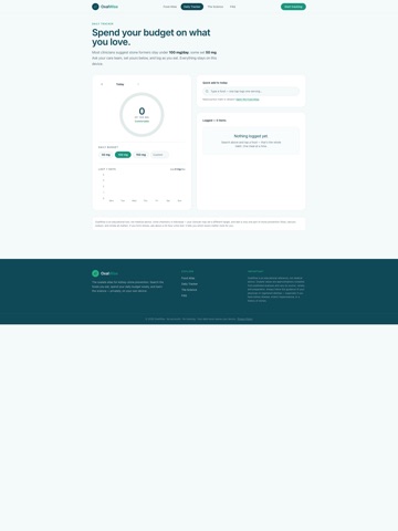 OxalWise — Oxalate Tracker iPad screenshot