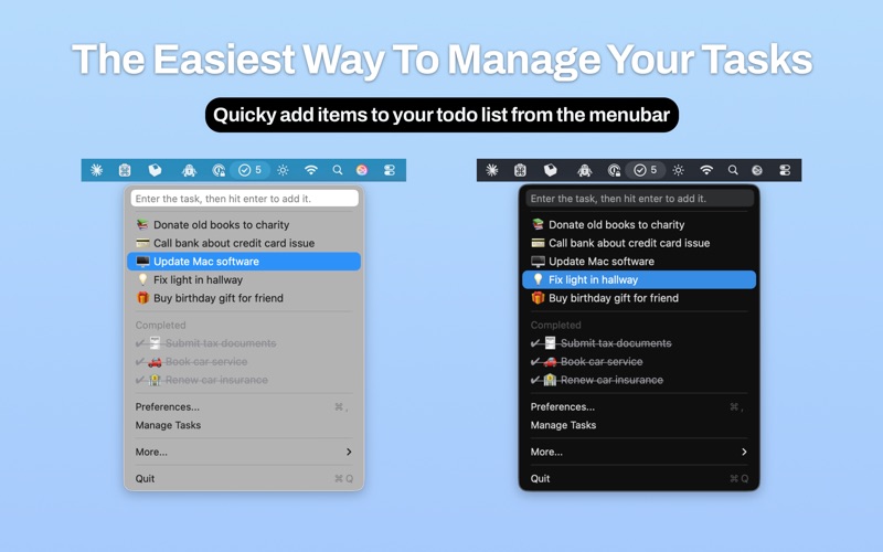 Screenshot #1 pour TaskTab: Simple To Do List