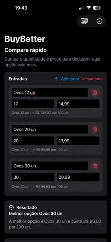 BuyBetter screenshot
