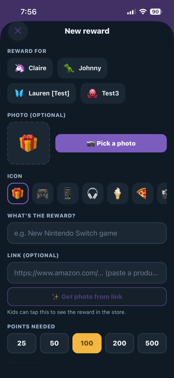 iPhone screenshot