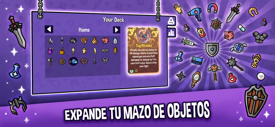 Captura de pantalla de Dungeon Clawler+ en iPhone 3