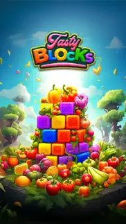 tasty blocks: puzzle adventure iphone screenshot 1