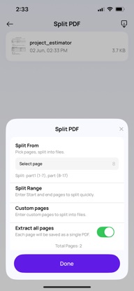 Simple PDF Convert screenshot 4