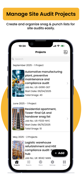SnagBricks - Site Auditing Screenshot 2 of 10