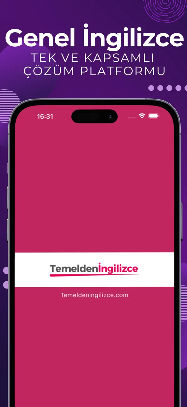 Screenshot #1 pour Temeldeningilizce TemeldenING