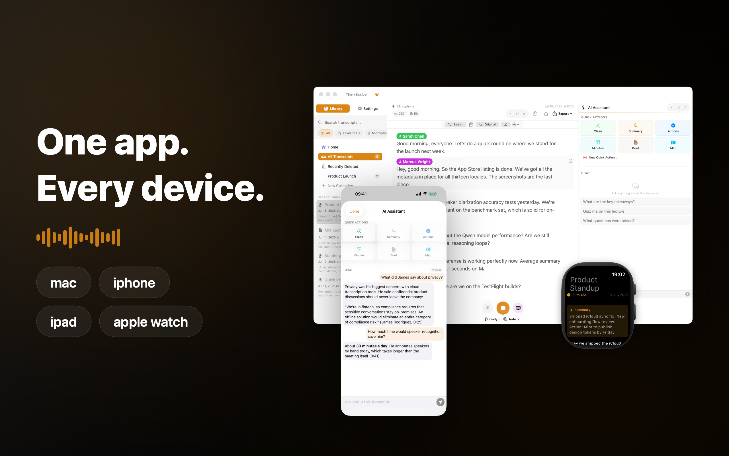 Voice to Text AI: ThinkScribe screenshot 21