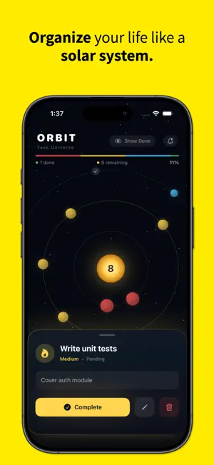 Daily Planner & To-Do - Orbit screenshot 3