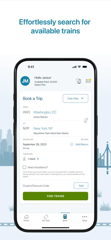 Amtrak screenshot 3 of 7