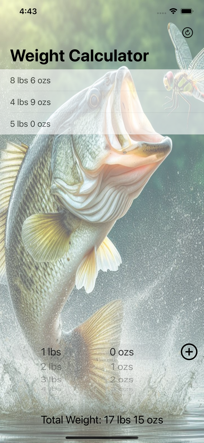 Tournament Weight Calculator