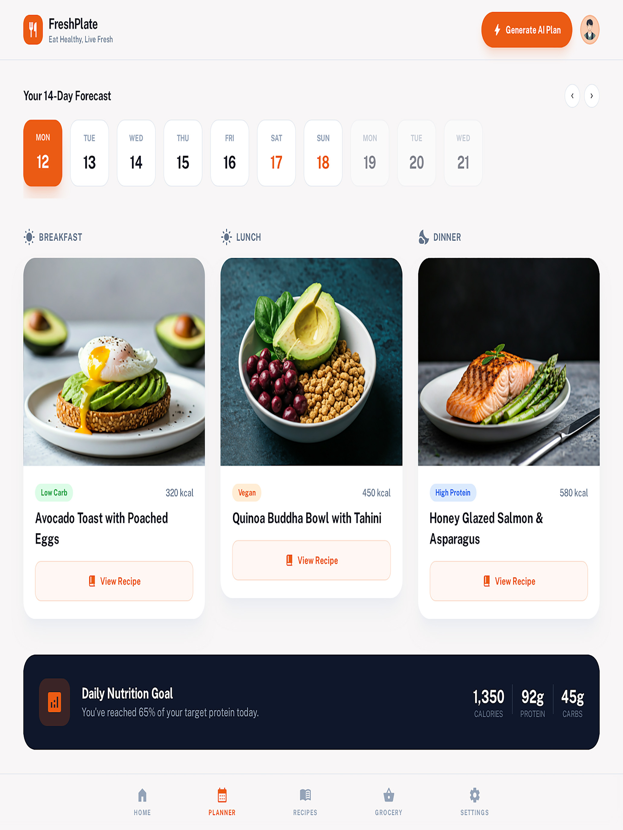 FreshPlate: Cook Smarter