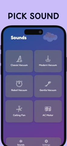 Vacuum Sounds for Baby Sleep screenshot