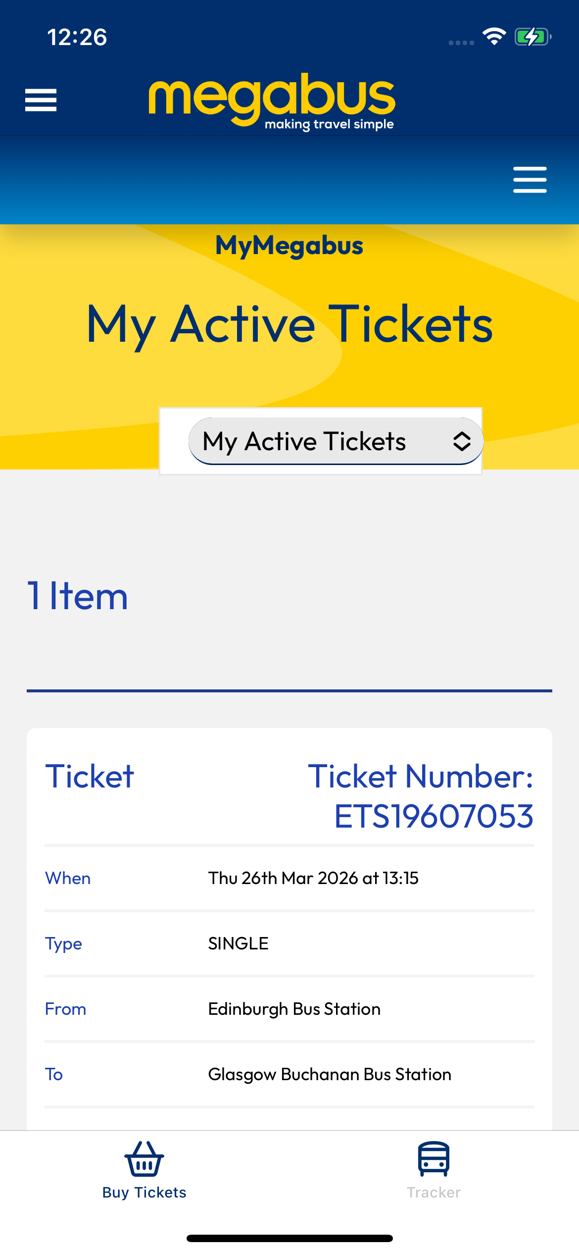 Megabus UK screenshot 6