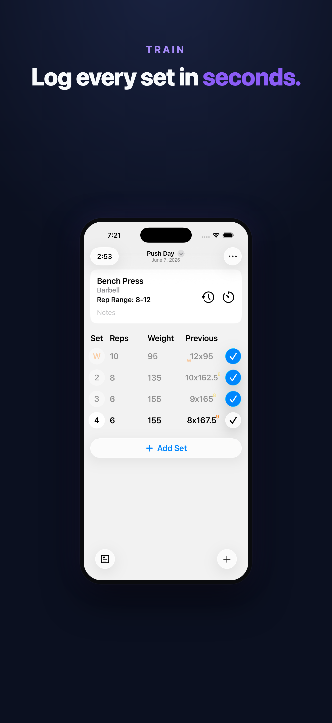 Villain Arc: Workout Tracker screenshot 3