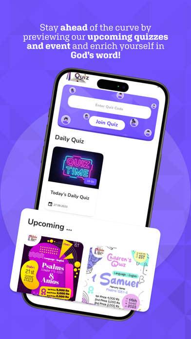 Lighthouse Bible Quiz Screenshot