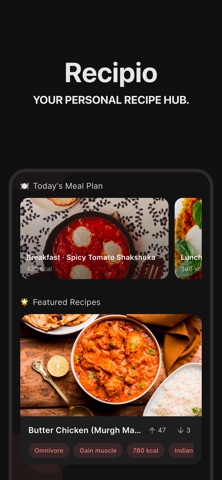 Recipio: Cook & Plan Meals screenshot