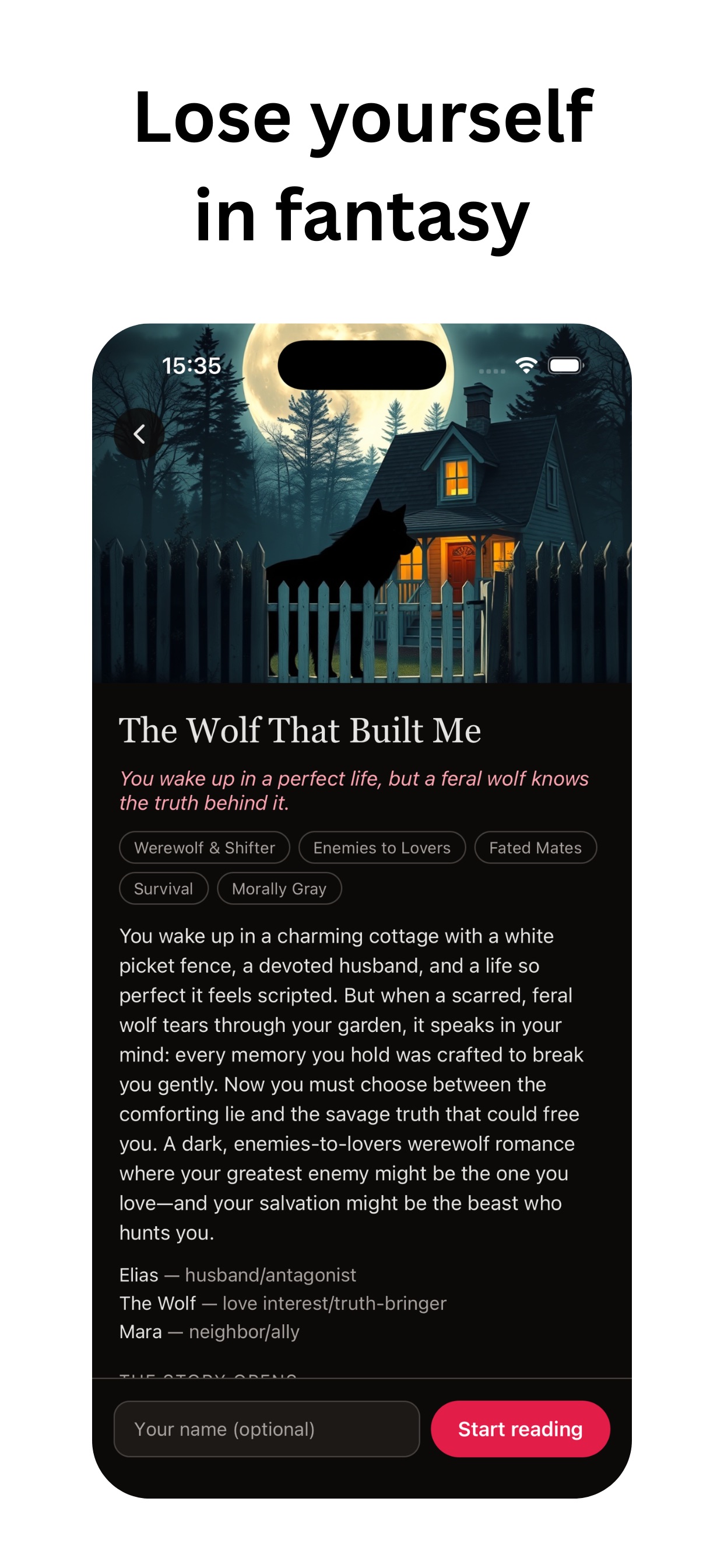 Screenshot 2 of SecretNovel