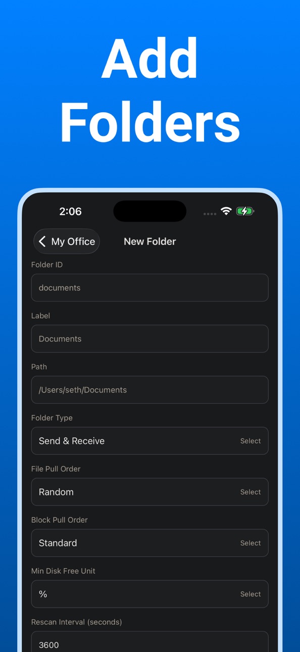iPhone screenshot