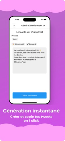 Tweet AI Generator iPhone screenshot