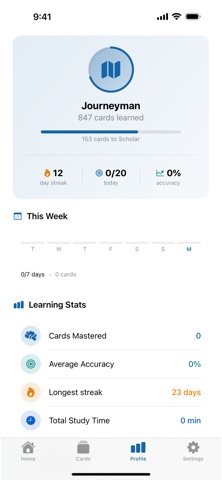 Learn Greek Quiz & Flashcards iPhone screenshot