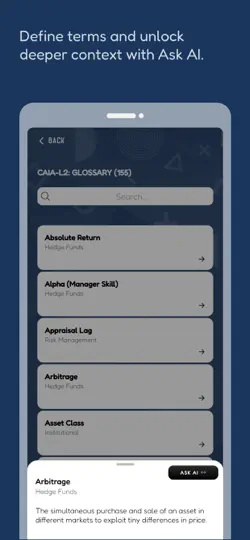 CAIA Alternative Prep: With AI iPhone Screenshot 6