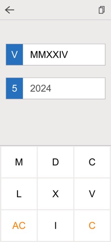 Roman Numerals Generator SDG Screenshot 2 of 4