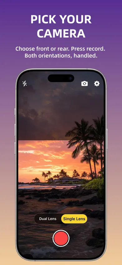 DualShot Recorder:FrameCut screenshot 2
