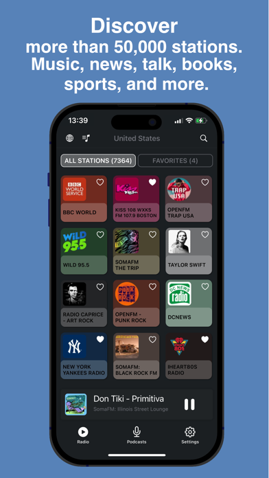 Orbis: Online Radio & Podcast Screenshot
