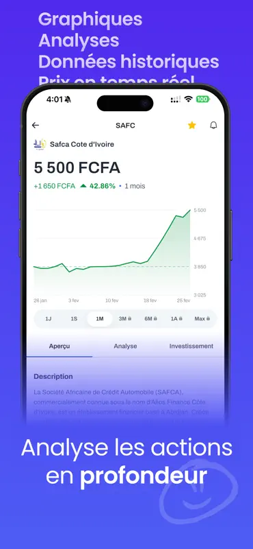 Famaya - Tracker Bourse BRVM screenshot 2 of 4