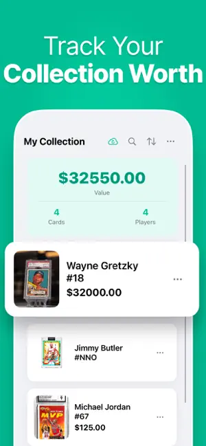 Sports Card Scanner: GrailScan iPhone screenshot 4
