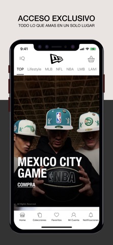 New Era MX iPhone screenshot 2