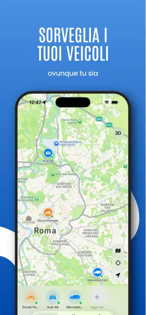 Visla GPS screenshot 2