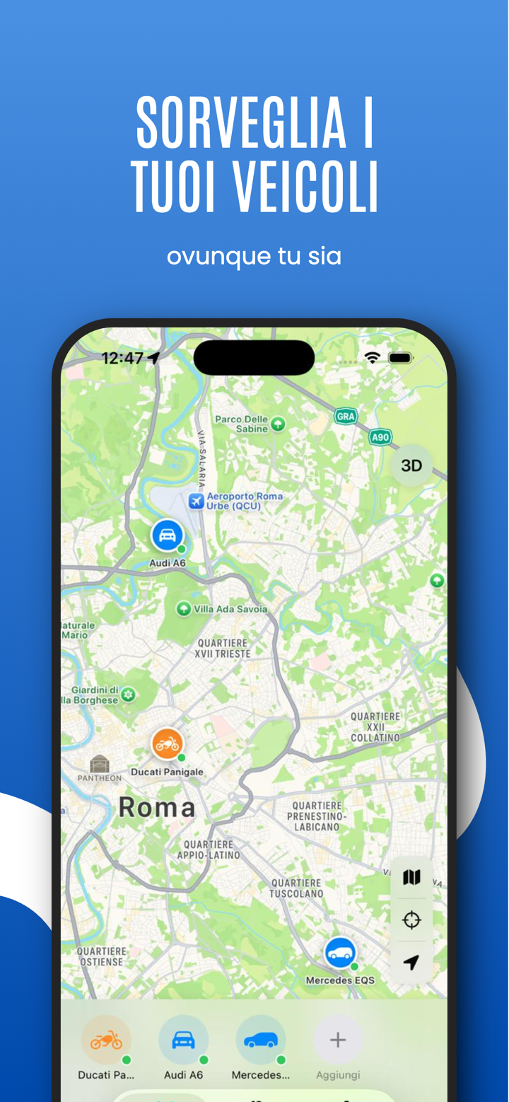 Visla GPS screenshot 2