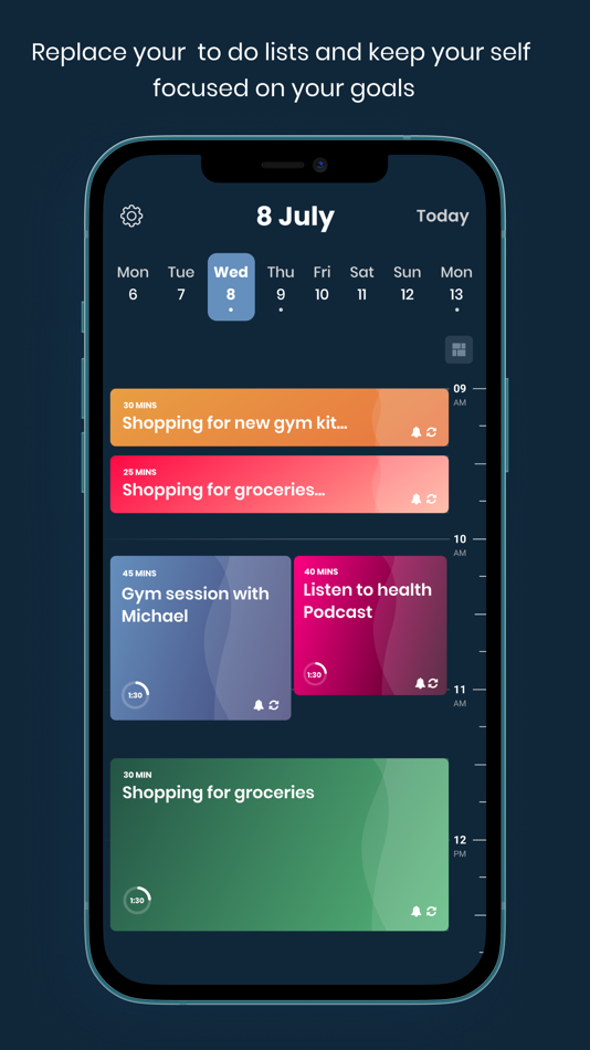 #3. Time Block App (iOS) Podle: Phoenix Innovate