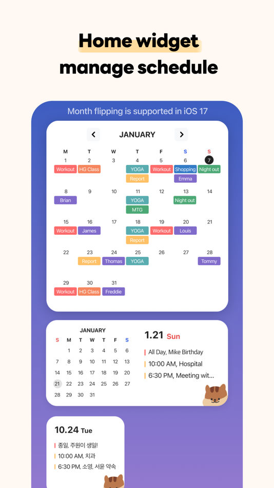 #5. DAYOL : Journal, Calendar (iOS) Podle: SEUNGAH JO