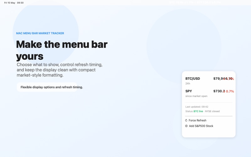 TickBar screenshot