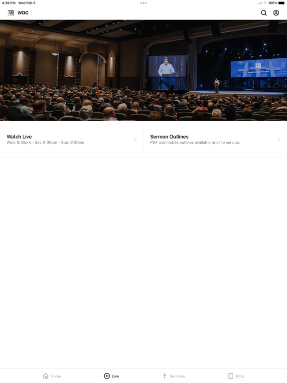 Screenshot #5 pour World Outreach Church