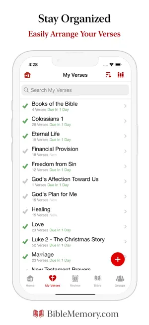 The Bible Memory App screenshot 4