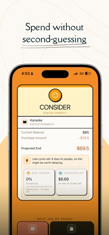 Treat: Fun Money Budgeting screenshot