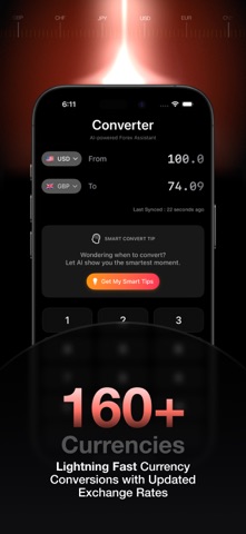 Currency Converter: WiseRate Screenshot 1 of 4
