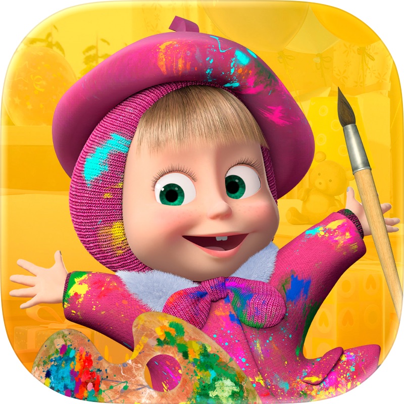 Masha y el Oso: Juegos de Arte screenshot 12